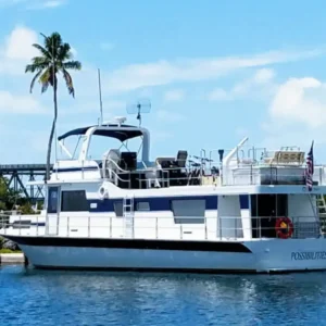 M / V Possibilités 65 'Yacht de moteur accessible pour la grande boucle américaine