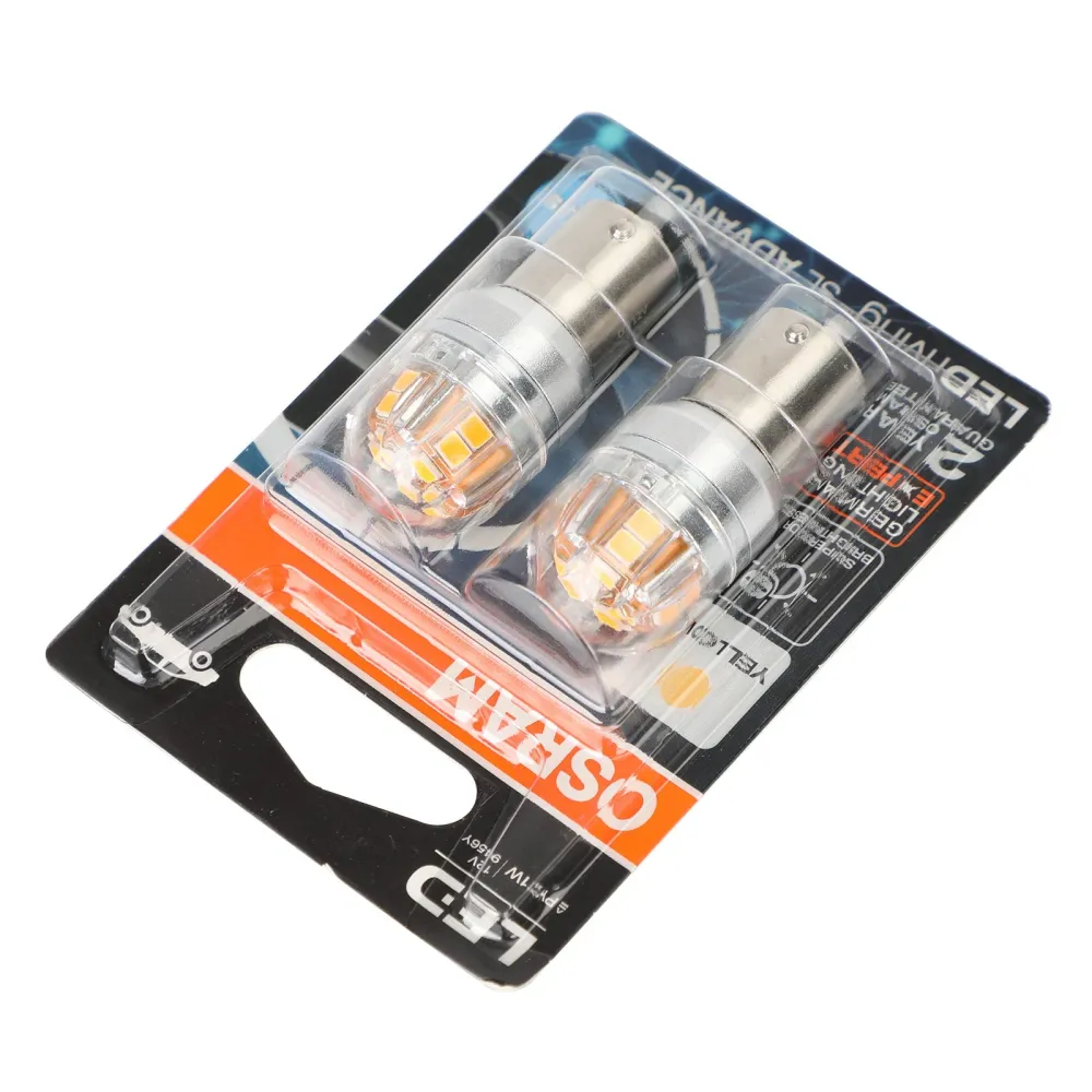 2x pour OSRAM 9456Y ampoules auxiliaires de voiture LED PY21W 12V2.5W BAU15s générique