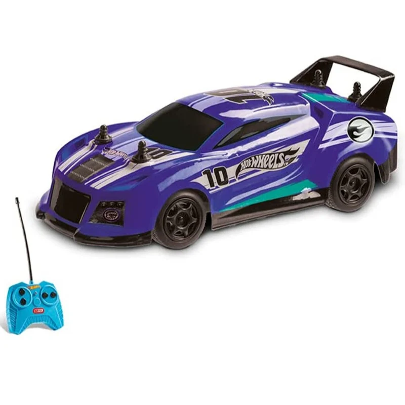 Mondo Motors Hot Wheels RC Race Team Voiture + Télécommande - Violet Promo Lead