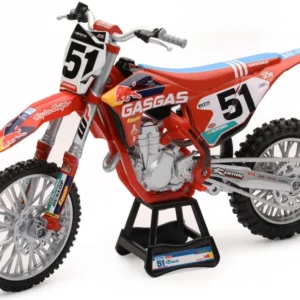 Maquette Moto Gas Gas 450 MCF Red Bull J. BARCIA échelle 1/12 Prorima
