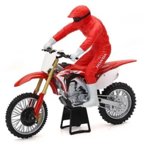 Maquette Moto Honda 450 CRF + pilote échelle 1/12 Prorima