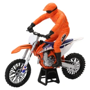 Maquette Moto KTM 450 SX-F + pilote échelle 1/12 Prorima