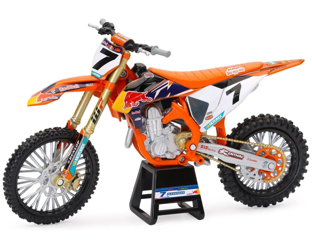 Maquette Moto KTM 450 SX-F Red Bull .PLESSINGER échelle 1/12 Prorima