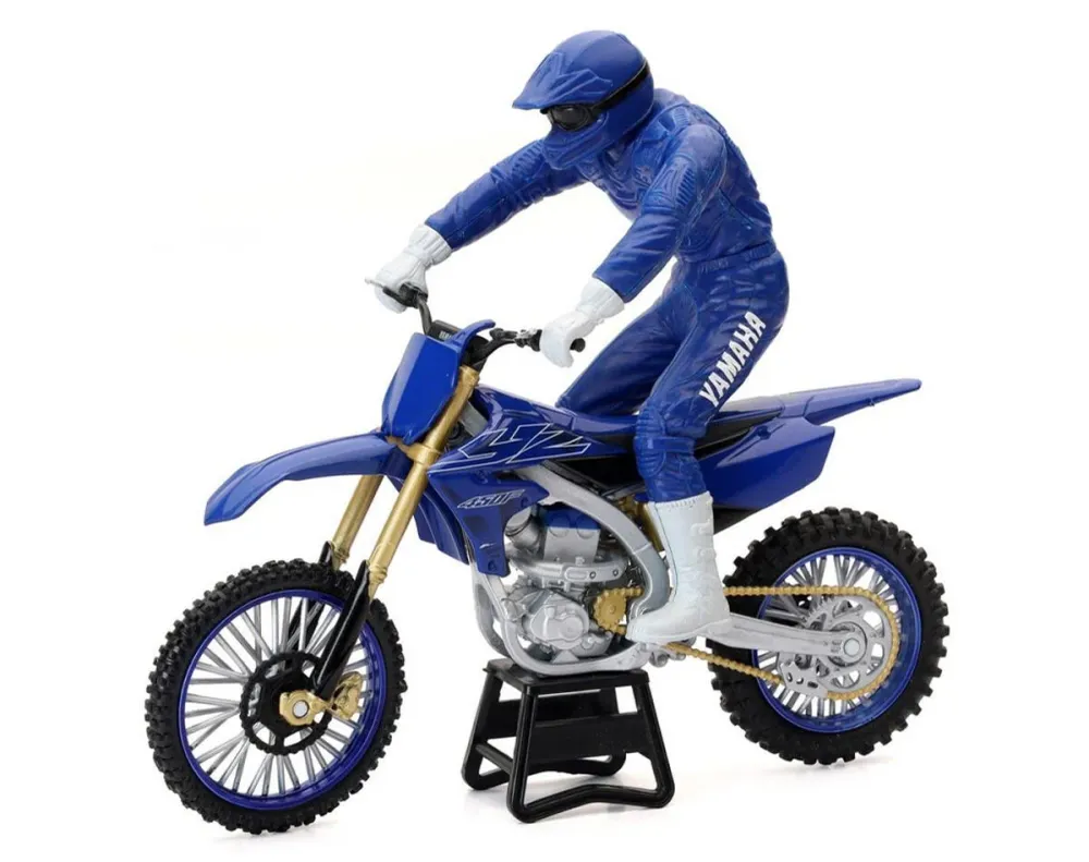 Maquette Moto Yamaha 450 YZ-F + pilote échelle 1/12 Prorima