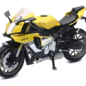 Maquette Moto Yamaha YZF-R1 Jaune échelle 1/12 Prorima