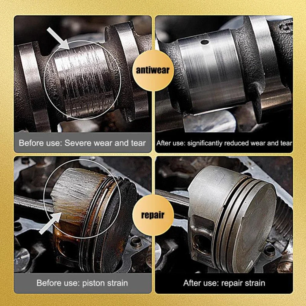 Protecteur de Réparation Anti-usure pour Moteur de Voiture - 60ML