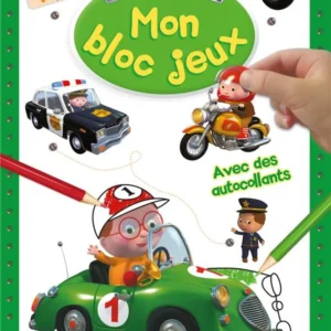 P'tit Garçon : Mon bloc de jeux : Voiture