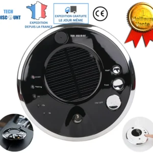 TD® Purificateur d'air voiture huiles essentielles maison chambre aromathérapie humidificateur silencieux filtration air p...