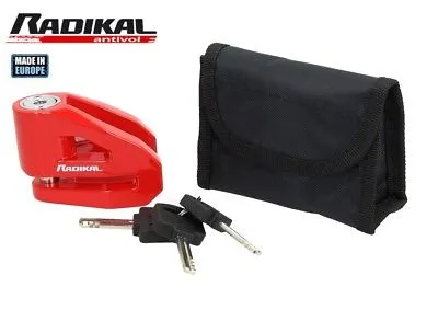 Antivol moto bloque disque Homologué SRA Bloque Disque Radikal Rk210 RacingGear974