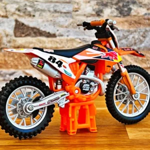 MINIATURE 1/18 MOTO RED BULL KTM 450 SX-F FACTORY EDITION 2018 51073 BURAGO RacingGear974