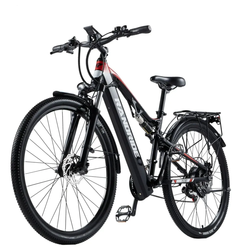 RANDRIDE YG 90 Vélo électrique 29'' Roues 500W Moteur 48V17Ah - Noir
