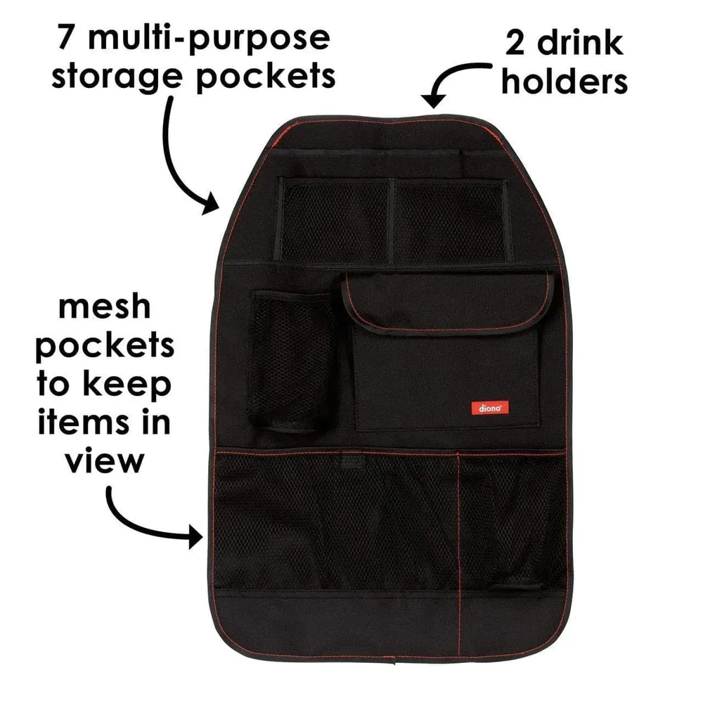 Rangement pour voiture de siège arrière - Stow 'n Go de Diono - Noir