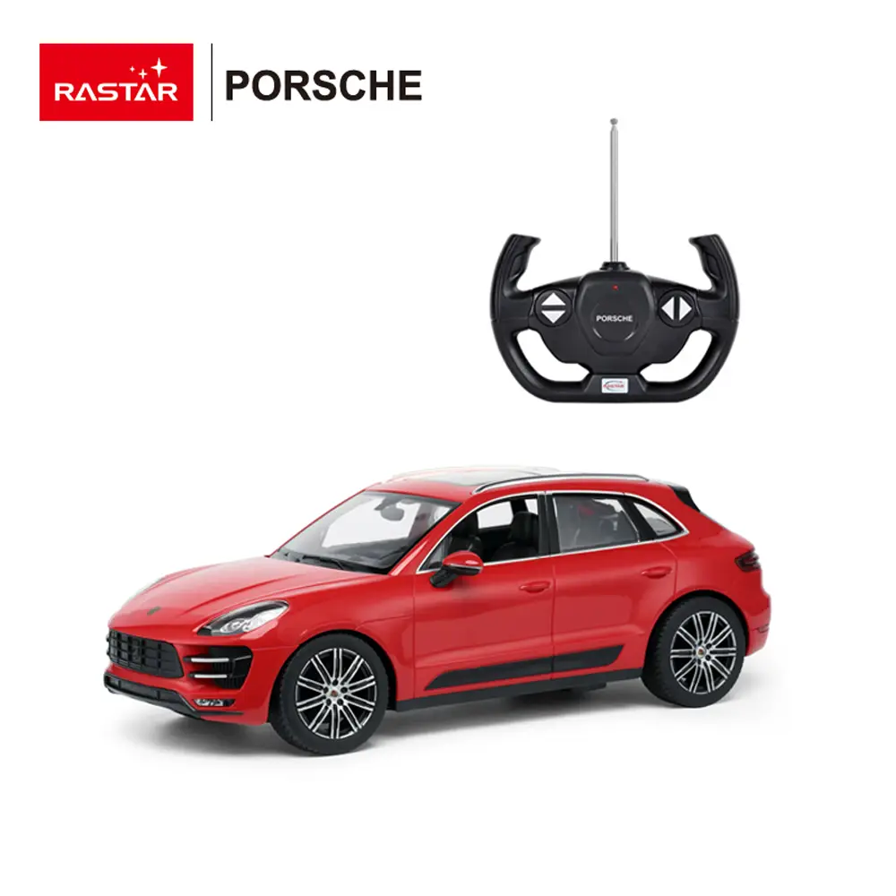Grand Voiture GRC Deluxe 1/14 Porsche Macan - Rouge Rastar