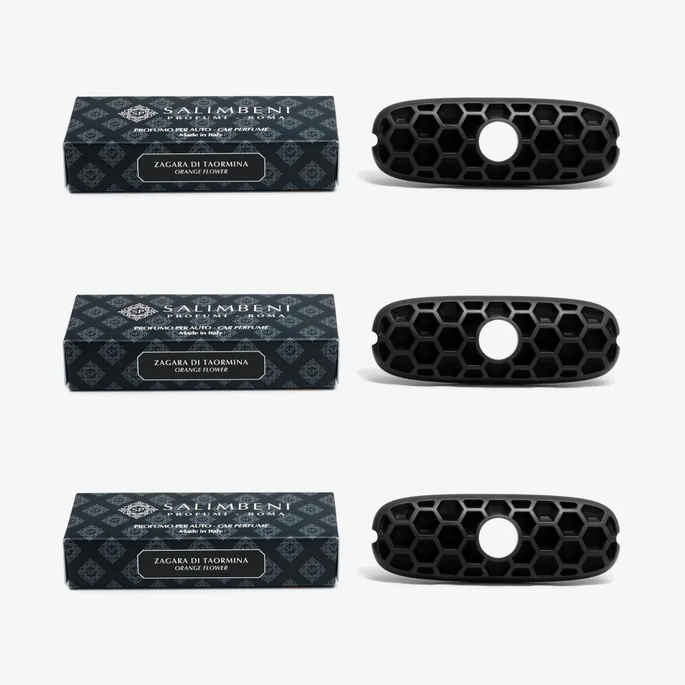 RECHARGE DIFFUSEUR POUR VOITURE - ORANGER DE TAORMINE x3