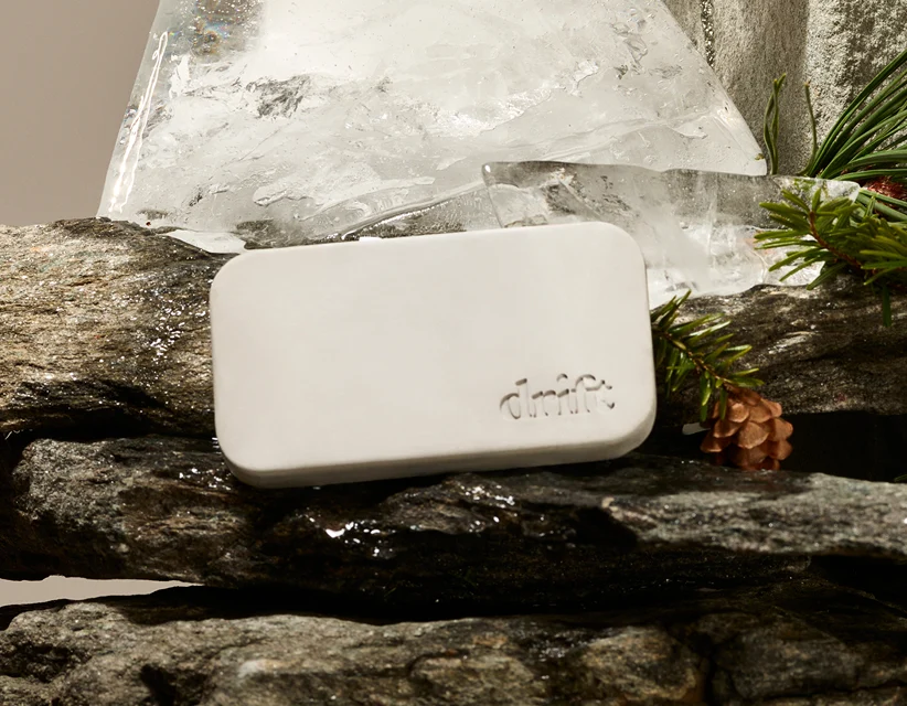 Recharge Désodorisant en pierre pour la voiture Sapin Givré