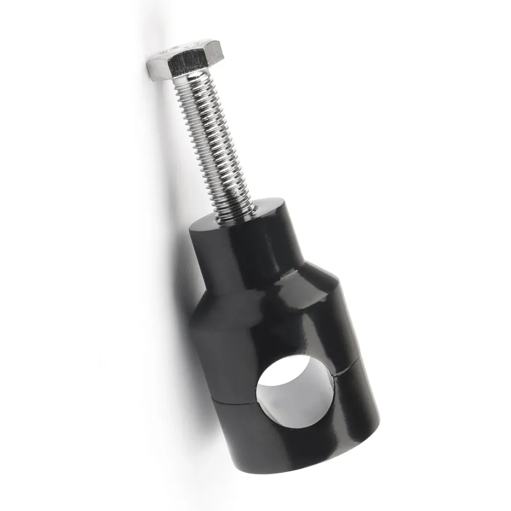Rehausseurs de guidon, supports de fixation, pinces de montage, moto, vélo 7/8" 22 mm Noir