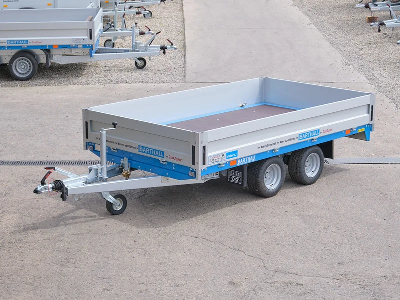 Remorque Barthau 2700 kg, cargo, plateau version renforcée