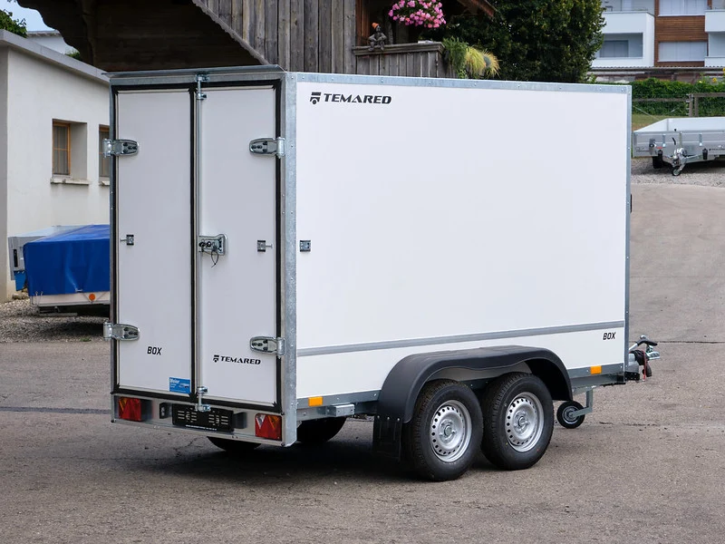 Remorque fourgon Temared type Box 2000 kg