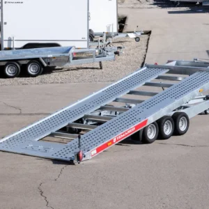 Remorque de transport auto Temared, trois essieux, 3,5t