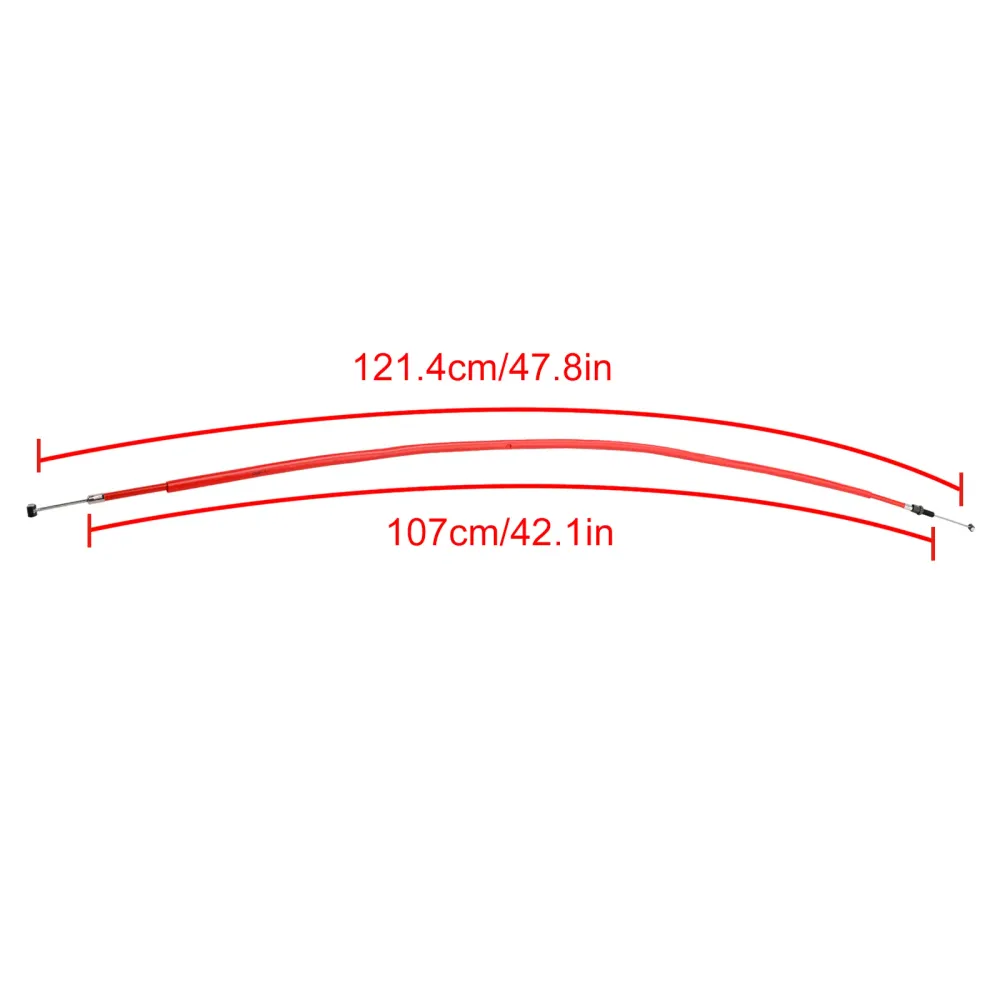 Remplacement du câble d'embrayage de moto Suzuki GSXR600/750 2011-2023 rouge