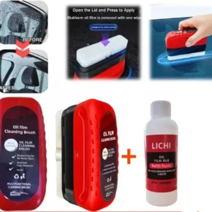 Revêtement Hydrophobe pour pare-brise et vitres de voiture - Brosse OFFERTE