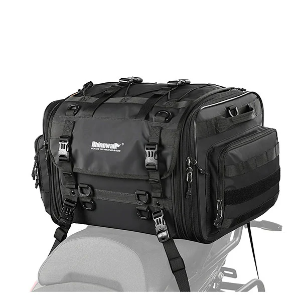 Rhinowalk - Sac de Selle pour Moto (40-60L)