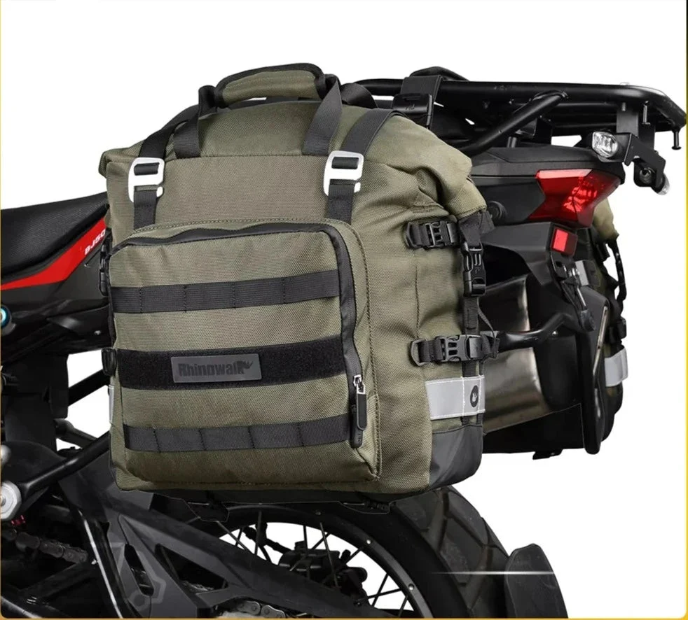 Sacoche latérale moto / velo avec intérieur amovible et étanche 20L "Rhinowalk - MT2040"