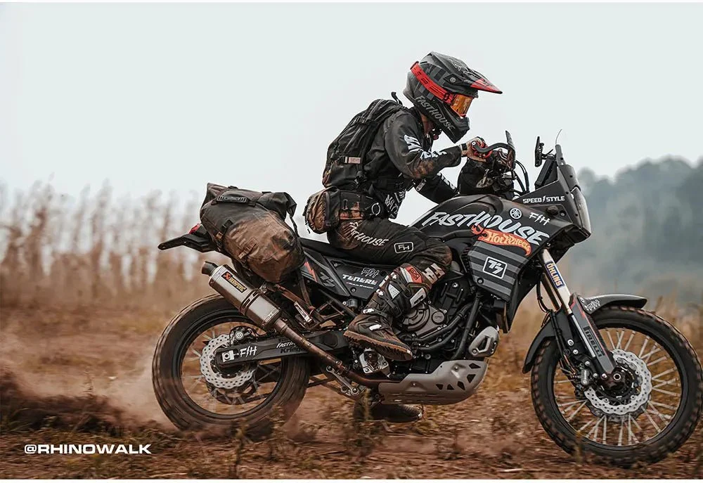 Sacoche latérale de selle pour moto, imperméable de 18L à 48L "Rhinowalk - MT14 series"