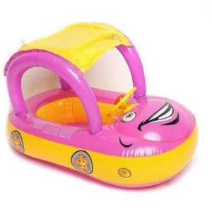 Voiture Bouée Flamant Rose Bébé Royaume Flamant Rose