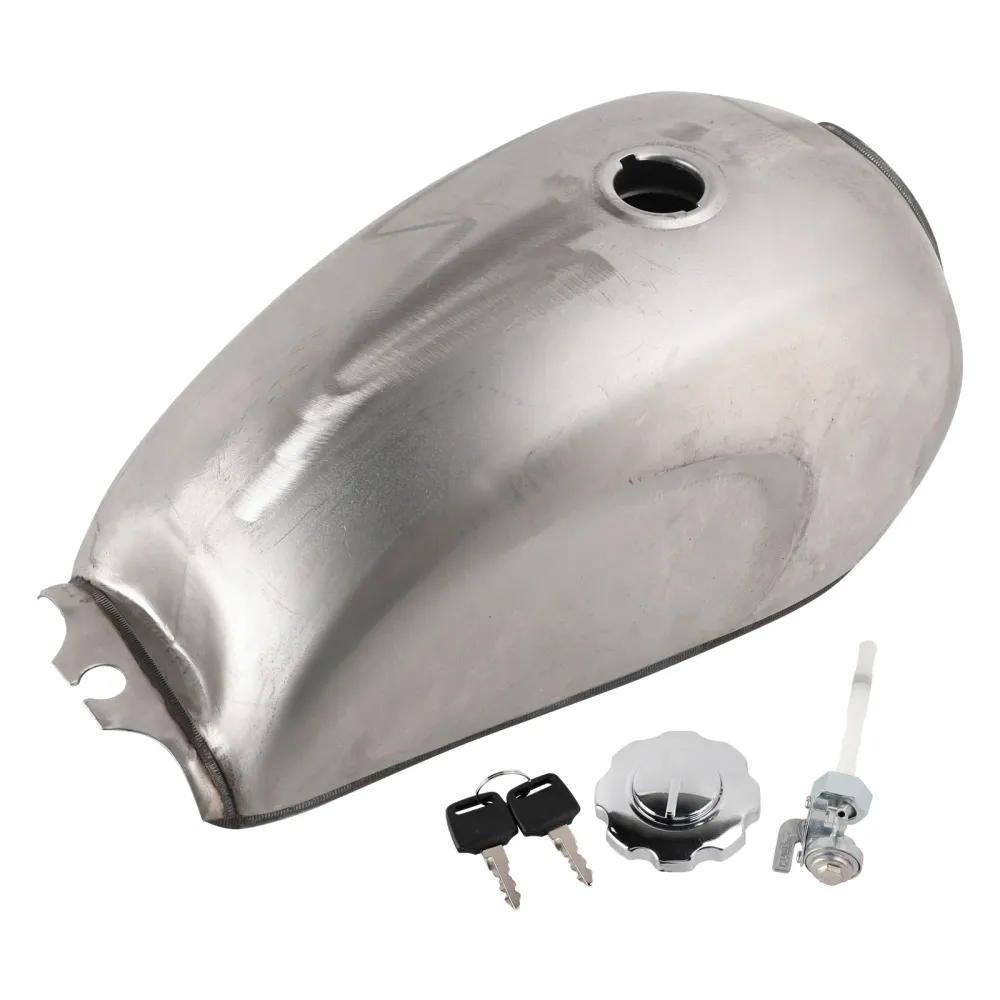 Réservoir de carburant de moto non peint, pour CFmoto Mandrill Cafe Racer 2.4 gallons 9L