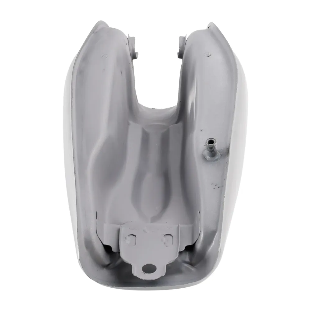 Réservoir d'essence Silver Cafe Racer, carburant de moto rétro classique pour Bobber Scrambler