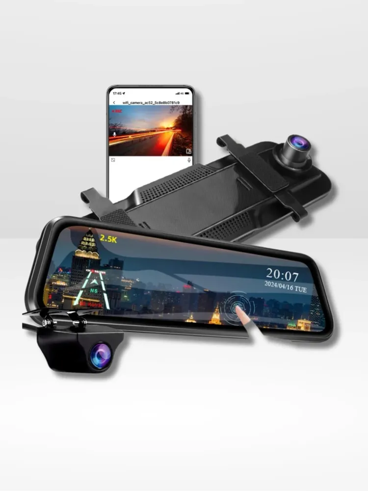 Rétroviseur Dashcam Full HD pour Voiture - Une Vision Futuriste