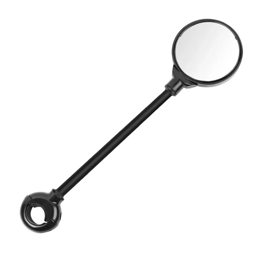TD® Rétroviseur de vélo rétroviseur de moto véhicule électrique réglage du tuyau miroir convexe grand écran rétroviseur d'...