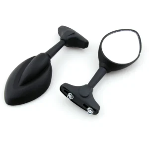 Rétroviseurs Moto universels pour Honda Kawasaki Suzuki Yamaha Ducati noir générique
