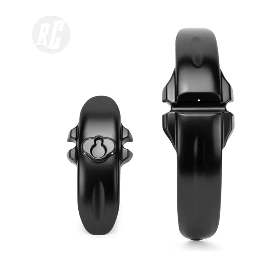SET DE GARDES-BOUE "EXPEDITION" NOIRS POUR VELO ELECTRIQUE "LIL'BUDDY" OU "LIL MISSY" RUFF CYCLES