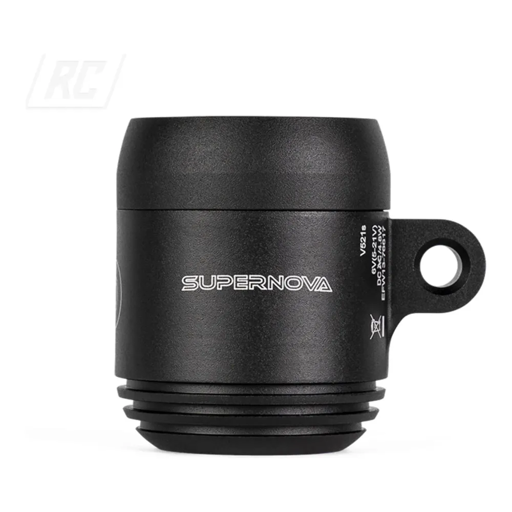 SET DE LAMPES "SUPERNOVA" AVANT & ARRIERE POUR VELO ELECTRIQUE "BIGGIE" RUFF CYCLES