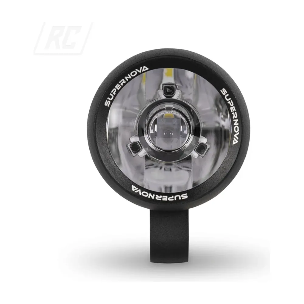 SET DE LAMPES "SUPERNOVA" AVANT & ARRIERE, POUR VELO ELECTRIQUE "LIL'BUDDY" RUFF CYCLES