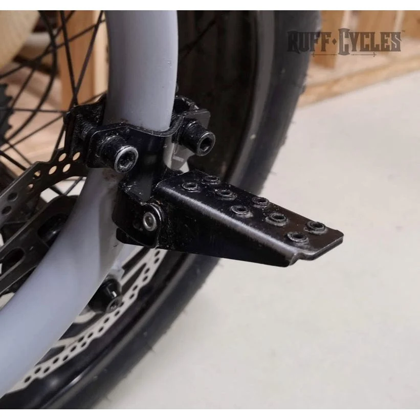 SET DE REPOSE-PIEDS HORIZONTAUX NOIRS POUR VELO ELECTRIQUE "LIL'BUDDY" OU "LIL'MISSY" RUFF CYCLES