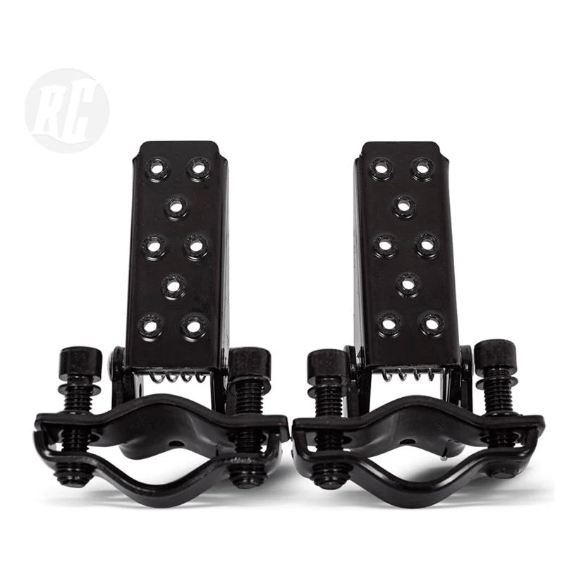 SET DE REPOSE-PIEDS HORIZONTAUX NOIRS POUR VELO ELECTRIQUE "LIL'BUDDY" OU "LIL'MISSY" RUFF CYCLES