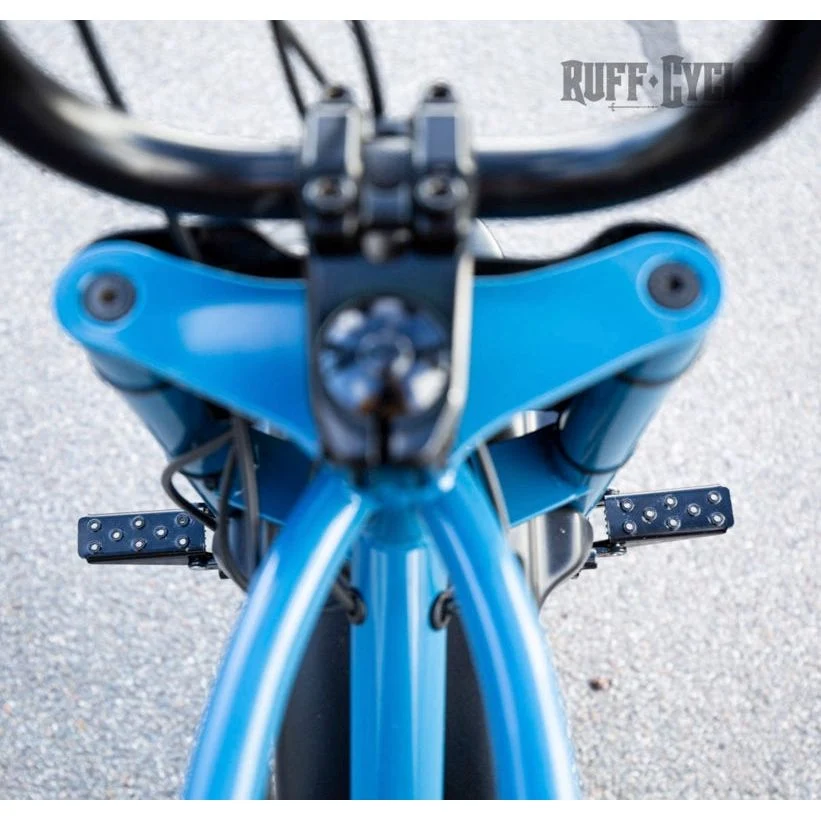 SET DE REPOSE-PIEDS HORIZONTAUX NOIRS POUR VELO ELECTRIQUE "LIL'BUDDY" OU "LIL'MISSY" RUFF CYCLES