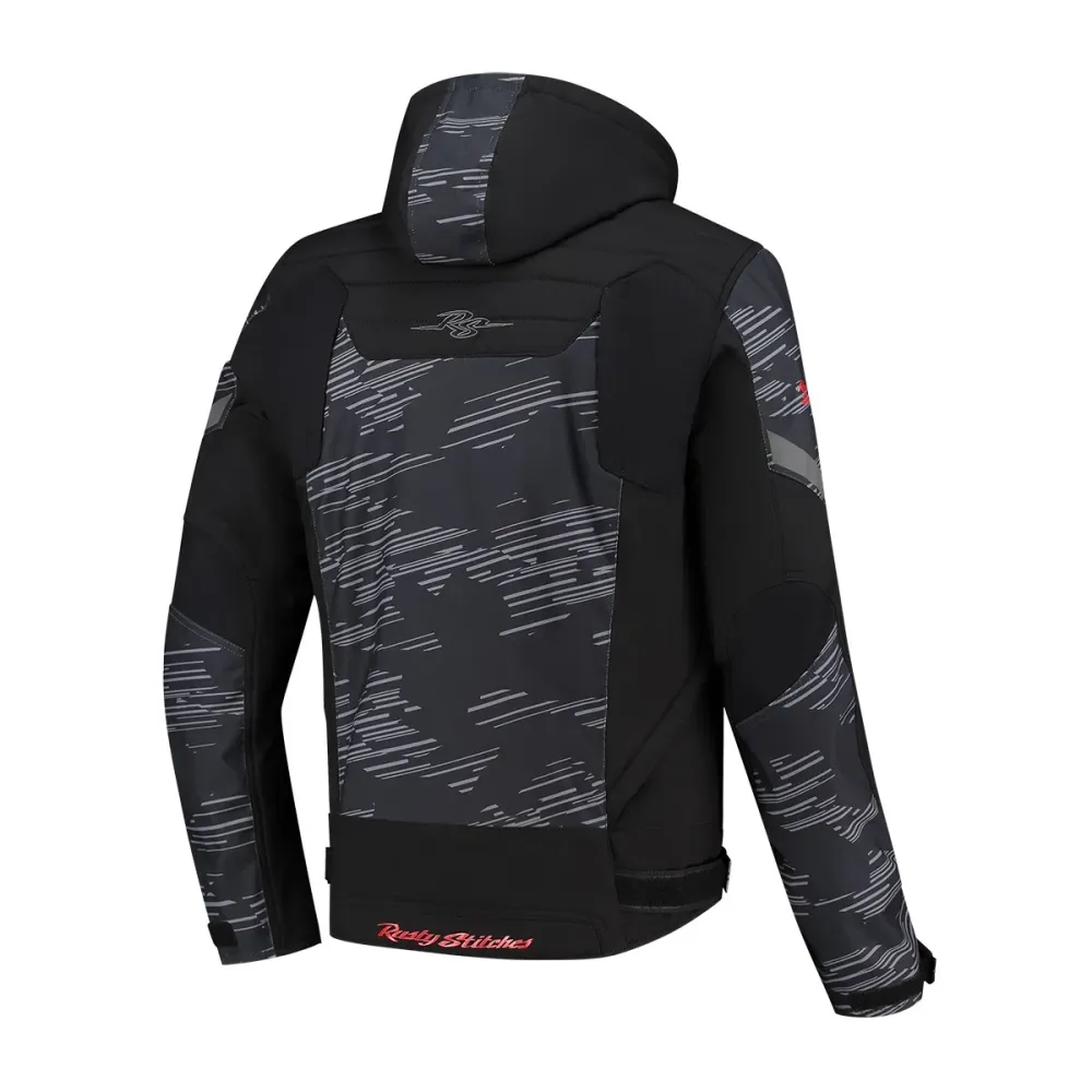 Blouson de moto homme AA - Jack Liam gris RUSTY STITCHES