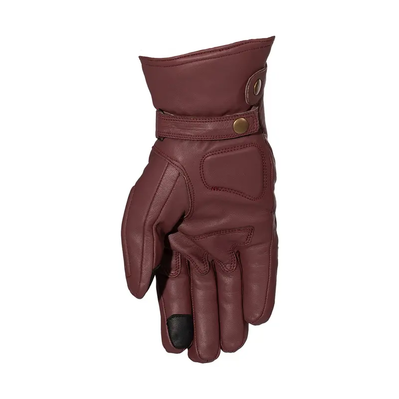 Gants moto hiver homme - Ray marron RUSTY STITCHES