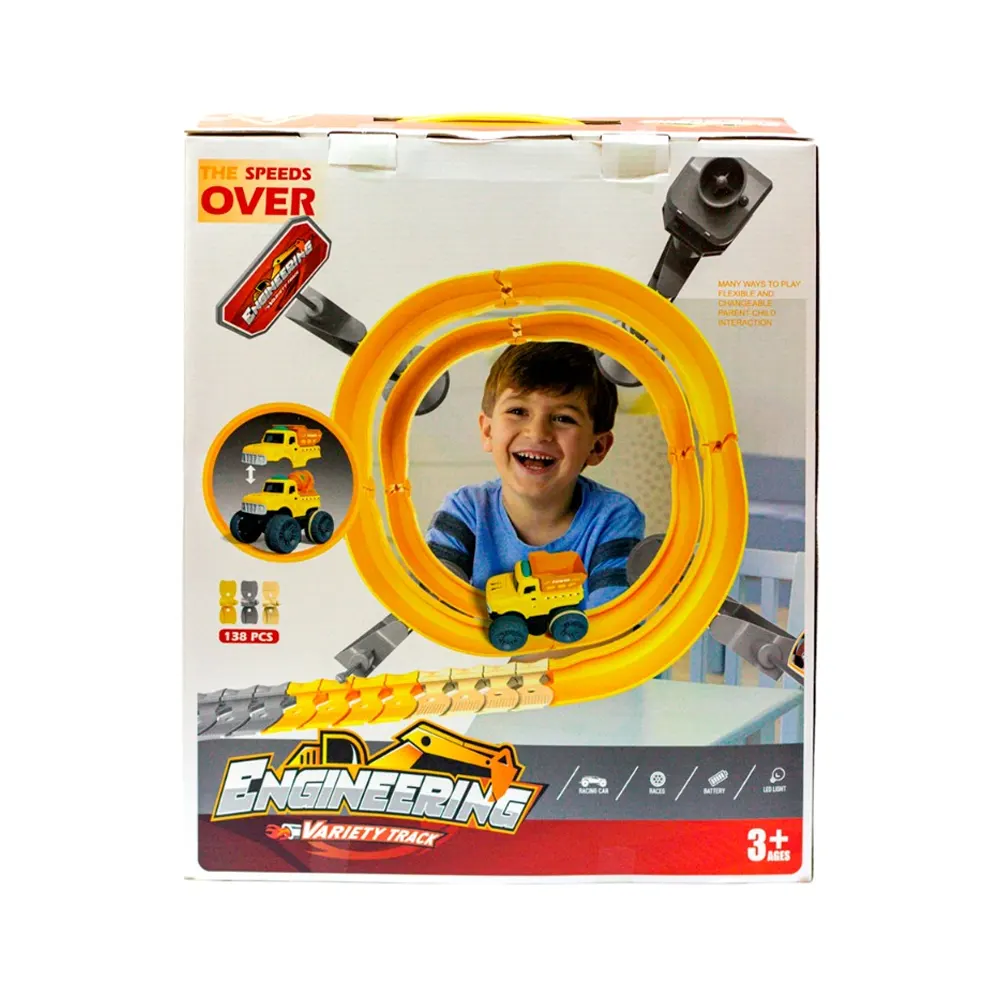 Circuit de Voiture de Construction – 3A+ S.Toys