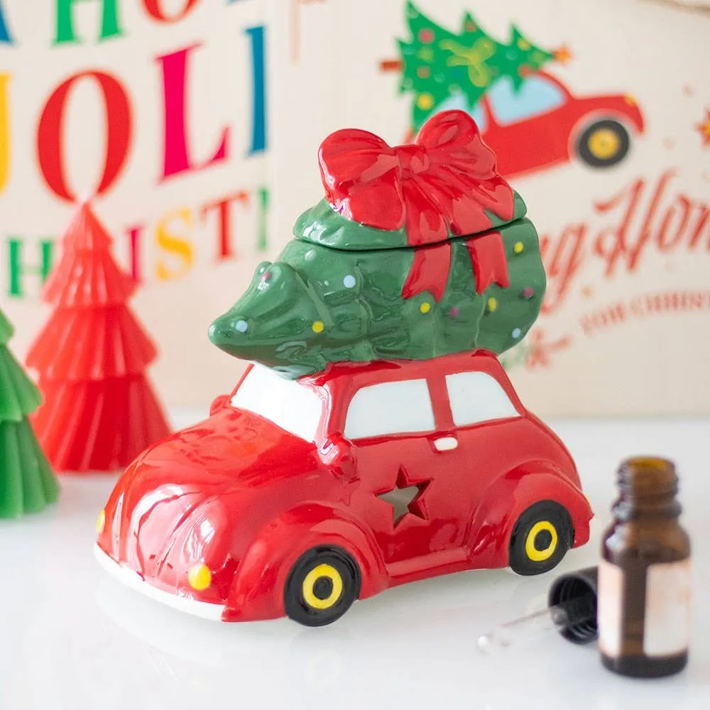 Brûleur Voiture avec Sapin de Noël Sab&Co