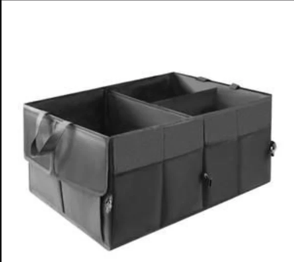 TD® Sac, Filet de Rangement Coffre de Voiture/ Organiseur de Coffre Sac de Caisse Voiture Pliable Tissu Oxford Accessoire...