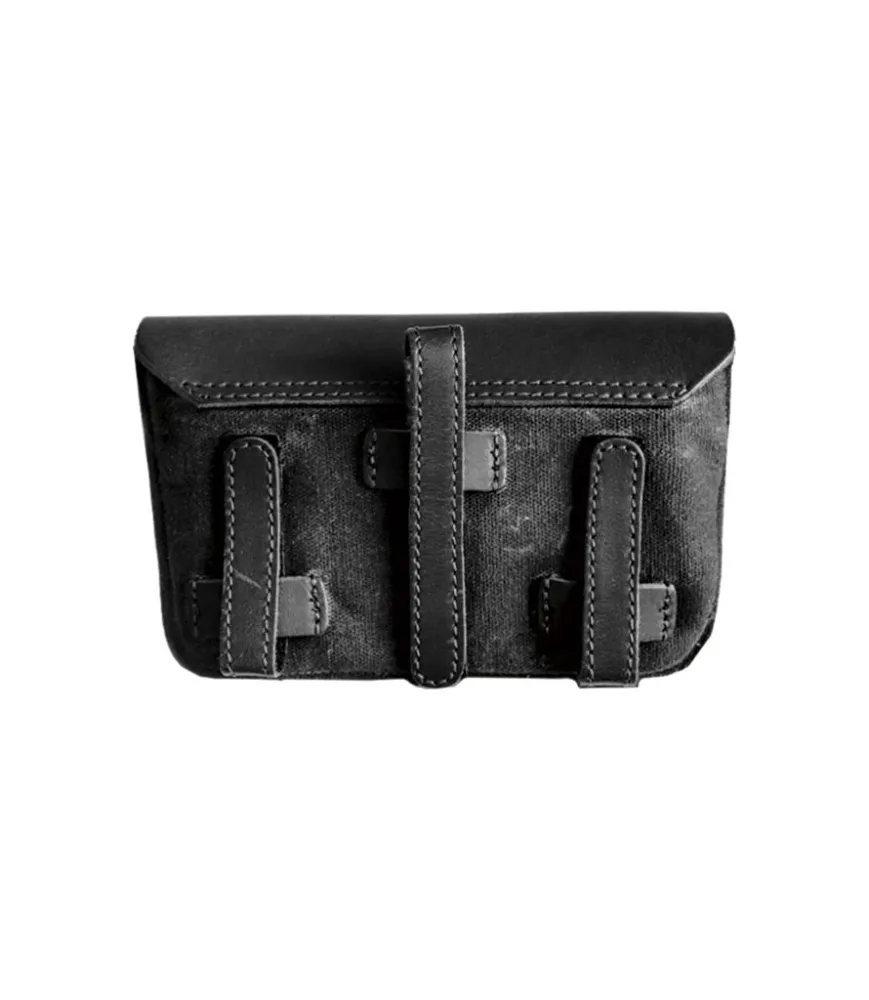 Sac de Guidon Moto - Cafe Twin x Trip Machine - Noir