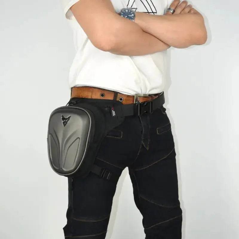 Sac de jambe moto - SPIDER Gris