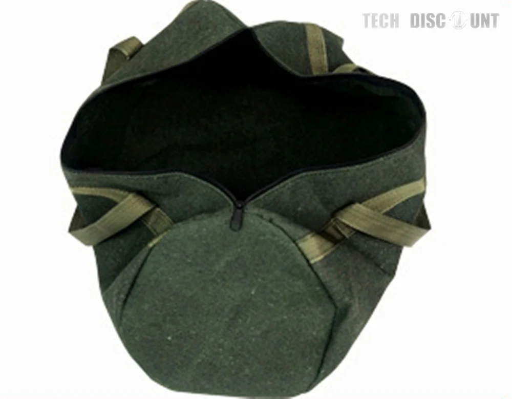 TD® Sac à Outils/ Vert en Toile Épaissie et Résistante Originale/ Sac de Rangement d'Outils/ Kit de matériel Réparation Vo...