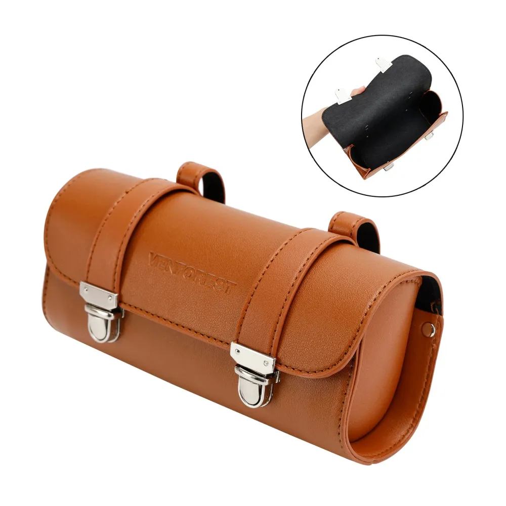 Sac de rangement pour sacoche de selle, sac à outils universel pour guidon épais, sac avant pour moto