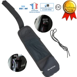 TD® Sac de rangement voiture siège voyage transport latéral organisateur imperméable support spacieux stockage multifoncti...